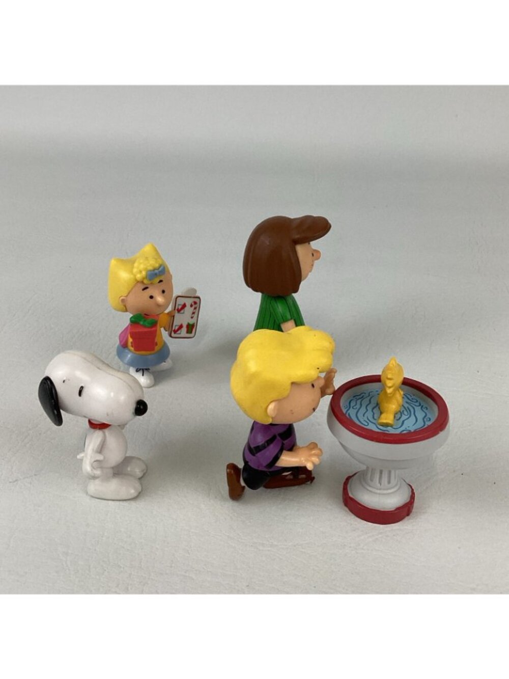 Peanuts Gang PVC Figure Lot Peppermint Patty Woodstock Snoopy Schroeder Sally - Picture 6 of 7